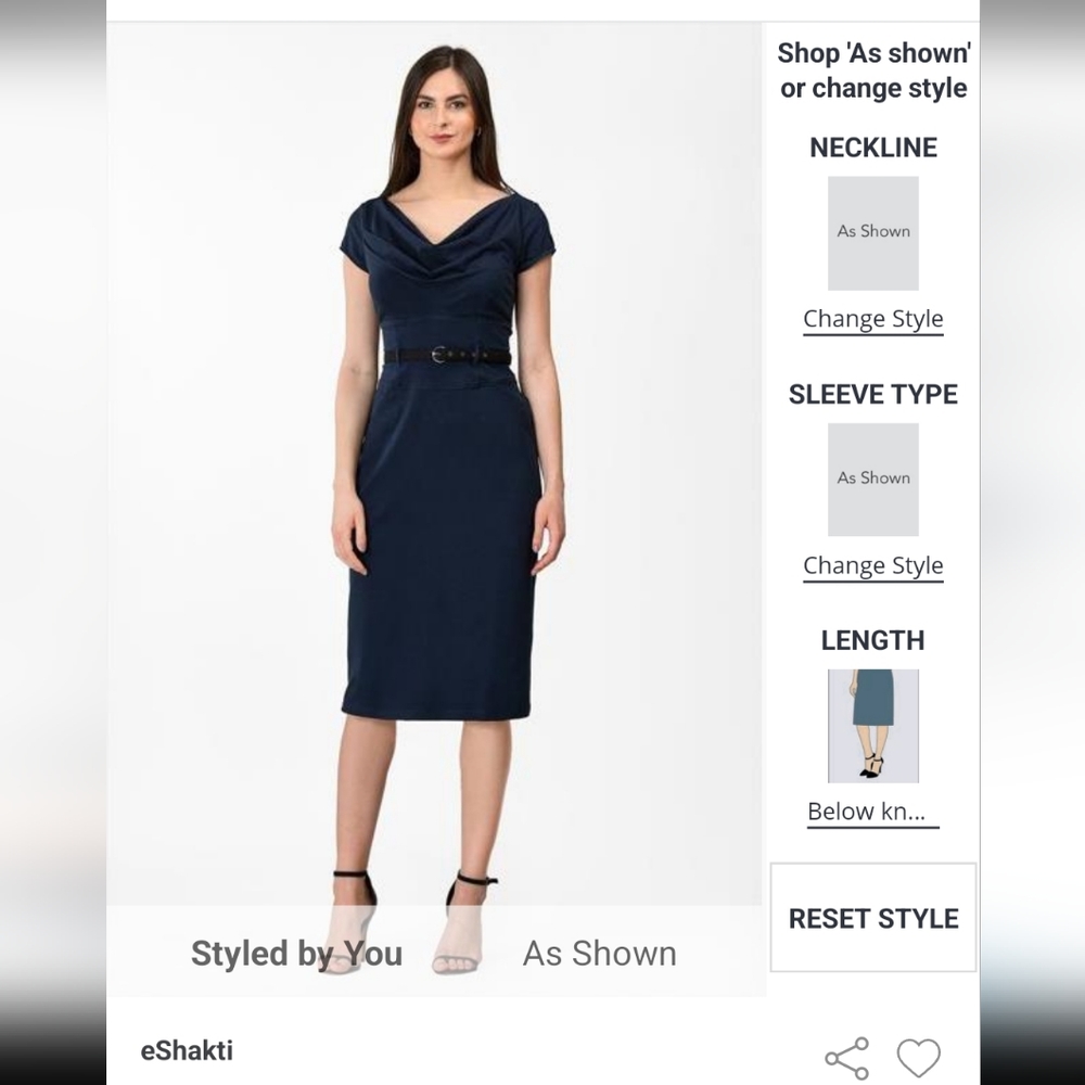Eshakti Size 12 Dress